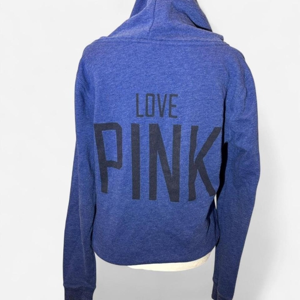 vintage VS pink zip up